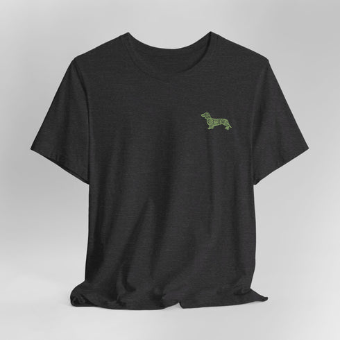 Dachshund T- Shirt - Dachshund Shirt for Women - Dachshund Mandala Tee
